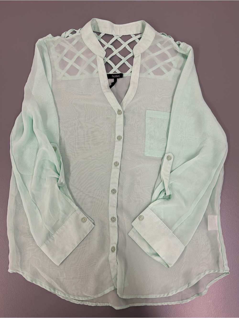 Cage Detail Blouse